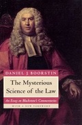 Cover: The Mysterious Science of the Law - University of Chicago Press