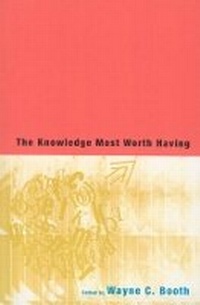 Enlarge image Cover: The Knowledge Most Worth Having - University of Chicago Press