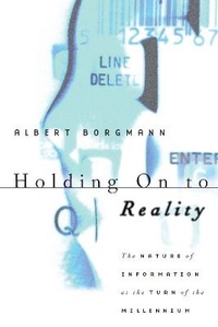 Enlarge image Cover: Holding On to Reality - University of Chicago Press