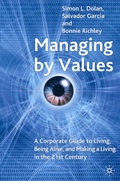 Cover: Managing by Values - Palgrave Macmillan