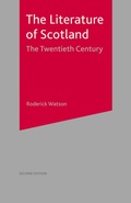 Cover: Literature of Scotland - Red Globe Press