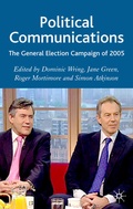 Cover: Political Communications - Palgrave Macmillan