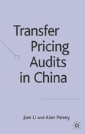Cover: Transfer Pricing Audits in China - Palgrave Macmillan
