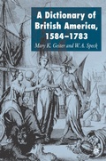 Cover: Dictionary of British America, 1584-1783 - Red Globe Press