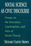 Cover: Social Science as Civic Discourse - University of Chicago Press