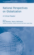 Cover: National Perspectives on Globalization - Palgrave Macmillan
