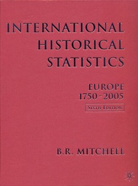 Enlarge image Cover: International Historical Statistics - Palgrave Macmillan