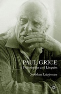 Cover: Paul Grice - Palgrave Macmillan