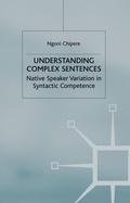 Cover: Understanding Complex Sentences - Palgrave Macmillan