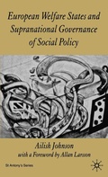 Cover: European Welfare States and Supranational Governance of Social Policy - Palgrave Macmillan