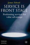 Cover: Service is Front Stage - Palgrave Macmillan