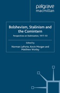 Cover: Bolshevism, Stalinism and the Comintern - Palgrave Macmillan
