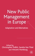 Cover: New Public Management in Europe - Palgrave Macmillan