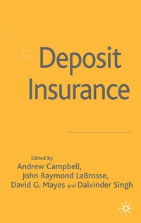 Enlarge image Cover: Deposit Insurance - Palgrave Macmillan