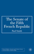 Cover: The Senate of the Fifth French Republic - Palgrave Macmillan