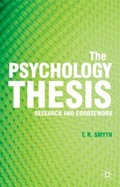 Cover: The Psychology Thesis - Red Globe Press