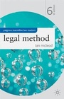 Cover: Legal Method - Palgrave Macmillan