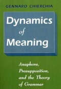 Cover: Dynamics of Meaning - University of Chicago Press
