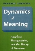 Cover: Dynamics of Meaning - University of Chicago Press