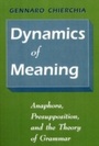 Cover: Dynamics of Meaning - University of Chicago Press
