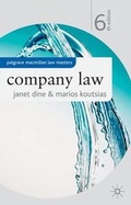 Cover: Company Law - Palgrave Macmillan