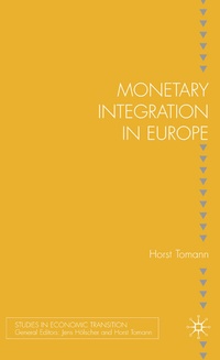 Enlarge image Cover: Monetary Integration in Europe - Palgrave Macmillan