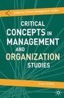 Cover: Critical Concepts in Management and Organization Studies - Red Globe Press