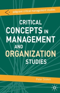 Enlarge image Cover: Critical Concepts in Management and Organization Studies - Red Globe Press