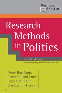 Enlarge image Cover: Research Methods in Politics - Red Globe Press