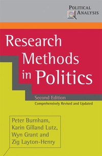 Enlarge image Cover: Research Methods in Politics - Red Globe Press