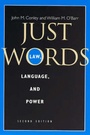 Cover: Just Words - University of Chicago Press
