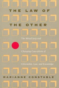 Enlarge image Cover: The Law of the Other - University of Chicago Press