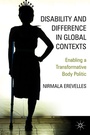 Cover: Disability and Difference in Global Contexts - Palgrave MacMillan