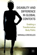Cover: Disability and Difference in Global Contexts - Palgrave MacMillan