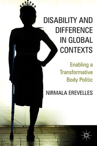 Enlarge image Cover: Disability and Difference in Global Contexts - Palgrave MacMillan