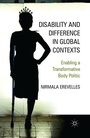 Cover: Disability and Difference in Global Contexts - Palgrave MacMillan