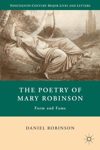 Enlarge image Cover: The Poetry of Mary Robinson - Palgrave MacMillan