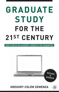 Enlarge image Cover: Graduate Study for the Twenty-First Century - Palgrave MacMillan