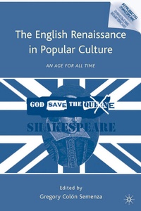 Enlarge image Cover: The English Renaissance in Popular Culture - Palgrave MacMillan