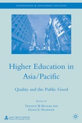 Cover: Higher Education in Asia/Pacific - Palgrave MacMillan