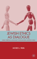 Cover: Jewish Ethics as Dialogue - Palgrave MacMillan