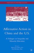 Cover: Affirmative Action in China and the U.S. - Palgrave MacMillan