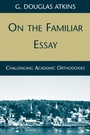 Cover: On the Familiar Essay - Palgrave MacMillan