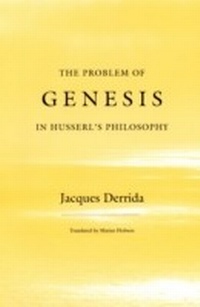 Enlarge image Cover: Problem of Genesis in Husserl's Philosophy - University of Chicago Press