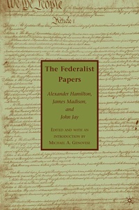 Enlarge image Cover: The Federalist Papers - Palgrave MacMillan