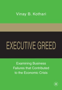 Enlarge image Cover: Executive Greed - Palgrave MacMillan