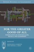 Cover: For the Greater Good of All - Palgrave MacMillan