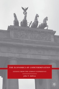Abbildung von: The Economics of Codetermination - Palgrave MacMillan