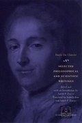 Cover: Selected Philosophical and Scientific Writings - University of Chicago Press