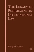 Cover: The Legacy of Punishment in International Law - Palgrave MacMillan